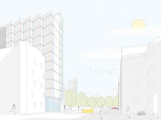 Planning Application for Cambridge Street, Manchester.