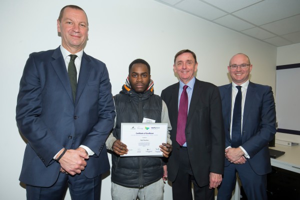 Stratford site employee received excellence award
