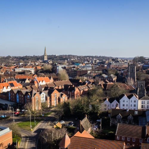Aerial Photographs of Norwich