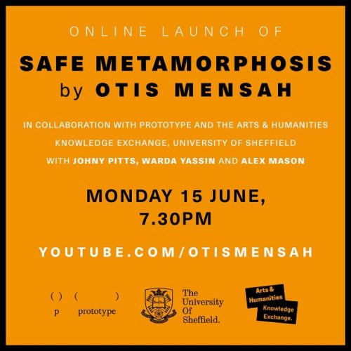 Otis Mensah online book launch 15 June