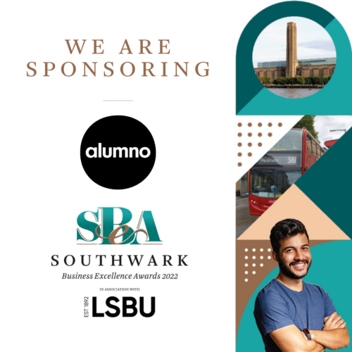 Southwark Business Awards – Alumno proud sponsor of Commitment to Education, Training and Skills category